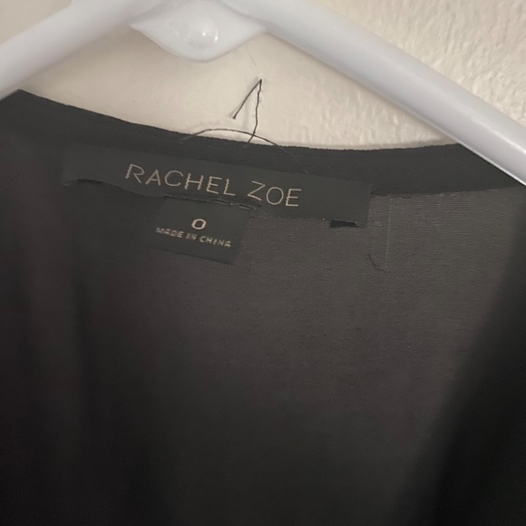 Rachel Zoe Black Jumpsuit with Sheer Back Size 0 - Picture 2 of 4